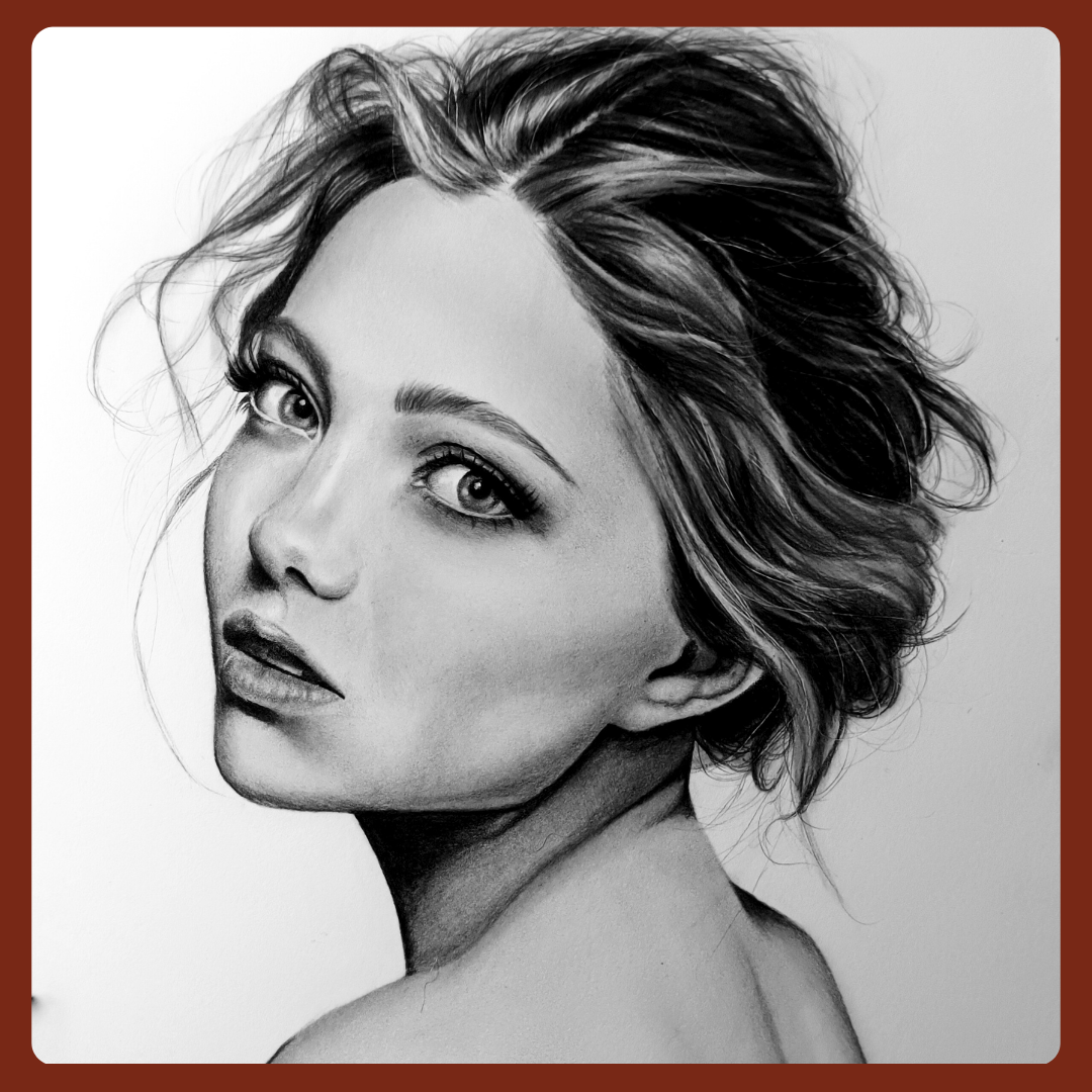 portert ze zdjęcia na zamówienie rysowany przez Justynę Pastalenc to świetny pomysł na prezent na każdą okazję taką jak urodziny, rocznice, prezent na dzień matki czy jako pamiątka ślubna