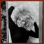 Tina Turner jedna z najsłynniejszych piosekarek świata narysowana przez Justyna Pastalenc portrety na zamówienie. Ręcznie rysowany portret na zamówienie – idealny prezent na ślub, dla przyjaciółki, mamy lub rodziców. Pamiątka z wesela, portret z kilku zdjęć lub renowacja starych zdjęć